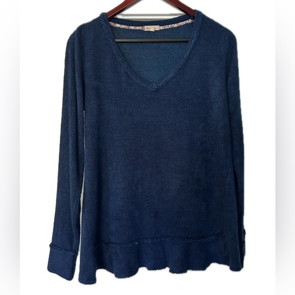 Mod-o-doc Blue Long sleeve knit Sweater. Women’s XS. - Picture 1 of 6